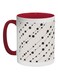 Graphics Printed Coffee Mug White/Red/Black 325ml