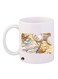 The Anime Digimon Mug White/Yellow/Violet 12ounce