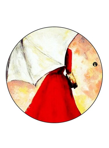 Woman Printed Fridge Magnet Multicolour