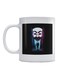 Mr Robot Printed Mug White/Black 350ml