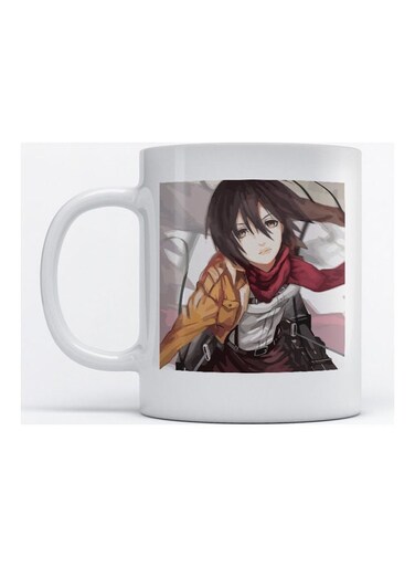 Mug Attack on Titan Anime for Coffee and Tea White 350ml