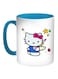 Hello Kitty Printed Coffee Mug Turquoise/White/Pink