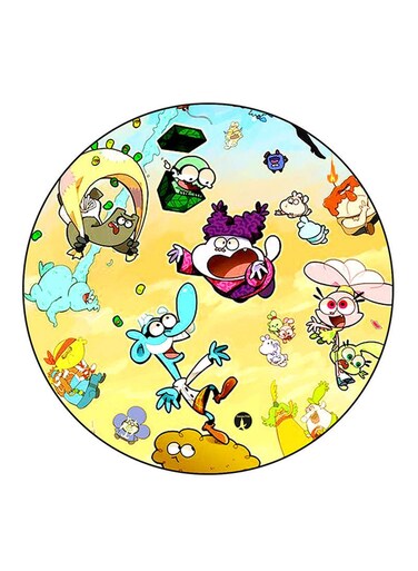 Chowder Printed Fridge Magnet Multicolour