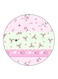 Flowers Printed Fridge Magnet Multicolour