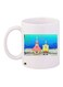 SpongeBob SquarePants Printed Coffee Mug White/Blue/Yellow 11ounce