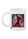 Flash Printed Coffee Mug White/Red/Blue