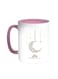 Ramadan Kareem Printed Coffee Mug Pink/White 11ounce