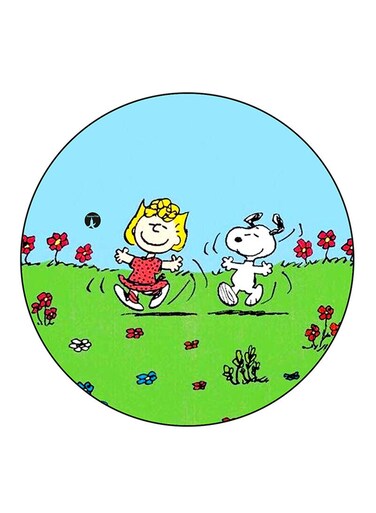Snoopy Printed Fridge Magnet Multicolour