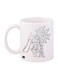 Sonic Video Game Printed Mug White/Grey Standard Size