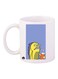 Spongebob Printed Mug White/Blue/Yellow