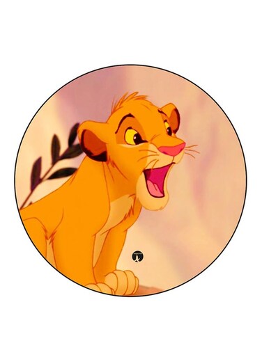 Disney Printed Fridge Magnet Round Multicolour