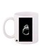 A Shark Printed Coffee Mug White/Black