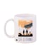 Life Is Strange Printed Coffee Mug White/Black/Orange 12ounce