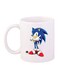Game Sonic Character Printed Coffee Mug White/Blue/Red