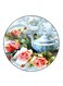 Flowers Printed Fridge Magnet Multicolour