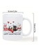 RYN&reg; HAPPY VALENTINE'S DAY Ceramic Mug, Insulated, Reusable, for Hot &amp; Cold Beverages, Ideal for Birthdays, Holidays, New Year, Christmas, Valentine'S Day Gift White Mug