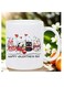 RYN&reg; HAPPY VALENTINE'S DAY Ceramic Mug, Insulated, Reusable, for Hot &amp; Cold Beverages, Ideal for Birthdays, Holidays, New Year, Christmas, Valentine'S Day Gift White Mug