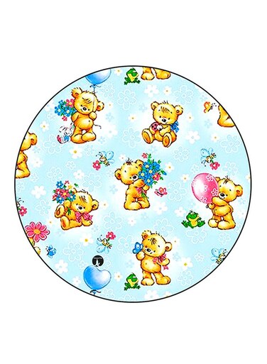 Bears Printed Fridge Magnet Multicolour