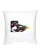Mobile Legends Character Printed Decorative Cushion White/Blue/Yellow 16x16inch