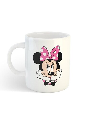 Minnie Mouse Printed Mug White