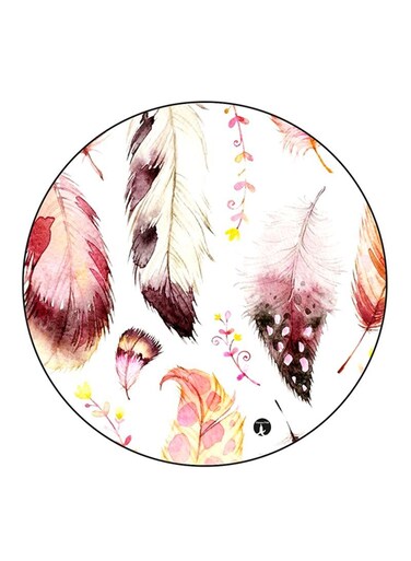 Feathers Printed Fridge Magnet Multicolour