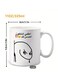 Coffee Mug Arabic "Turn Off Your Phone This Is Better for Your Friend" Gift, Funny Gift in Green