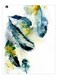 Printed Decorative Plate Multicolour 15 x 20cm