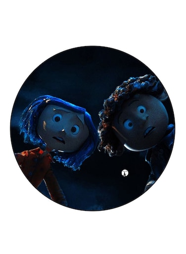 Coraline Printed Fridge Magnet Round Multicolour