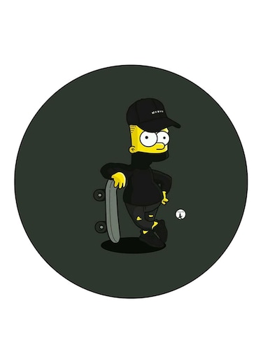 Simpsons Printed Fridge Magnet Multicolour