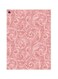 Decorative Themed Metallic Plate Pink