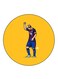 Lionel Messi Printed Fridge Magnet Multicolour
