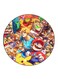 The Video Game Super Smash Bros Printed Fridge Magnet Multicolour