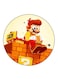 The Video Game Super Mario Printed Fridge Magnet Multicolour