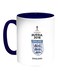 FIFA World Cup 2018 England Printed Coffee Mug White/Blue 11ounce