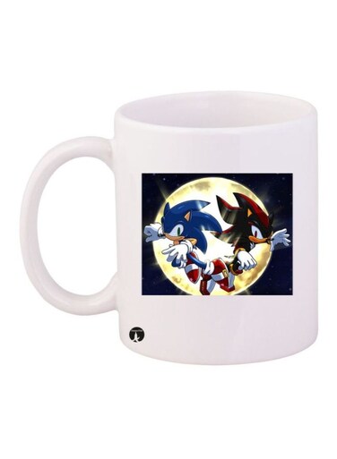 Sonic Video Game Printed Mug Multicolour Standard Size