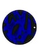 Art Printed Fridge Magnet Round Multicolour