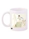 Girl Printed Mug White/Beige/Green