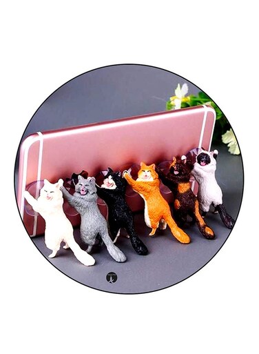 Cats Printed Fridge Magnet Multicolour