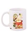 Cartoon Printed Coffee Mug White/Beige/Red 11ounce