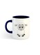 Eid Al-Adha Sheep Printed Mug White/Navy