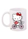 Hello Kitty Printed Coffee Mug White/Red/Black