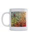 Bird Digital Art Printed Mug White/Red/Green