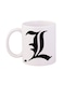Death Note Printed Mug White/Black 12ounce