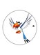 Disney Parrot Printed Fridge Magnet Multicolour 5.5 x 5.5cm