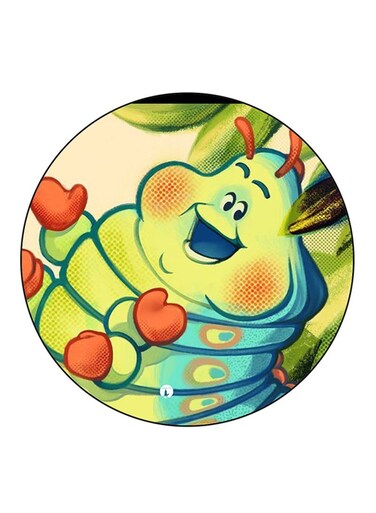 Disney Printed Fridge Magnet Round Multicolour
