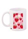 Strawberry Printed Coffee Mug White/Red/Pink