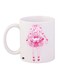 Anime Printed Coffee Mug White/Pink