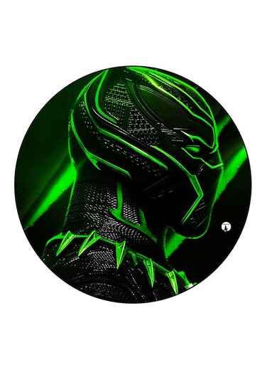 Black Panther Printed Fridge Magnet Multicolour
