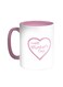 Happy Mother's Day Printed Coffee Mug Pink/White 11ounce