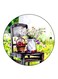 Flowers Printed Fridge Magnet Multicolour